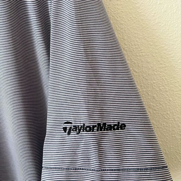 TAYLORMADE | PETER MILLAR Clef Performance Jersey Polo Men size Large - Picture 4 of 7